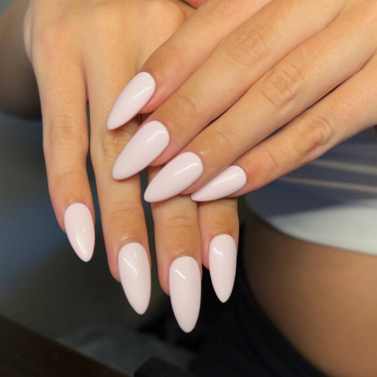 Barely Blush Nails
