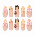 Banana Split Nails