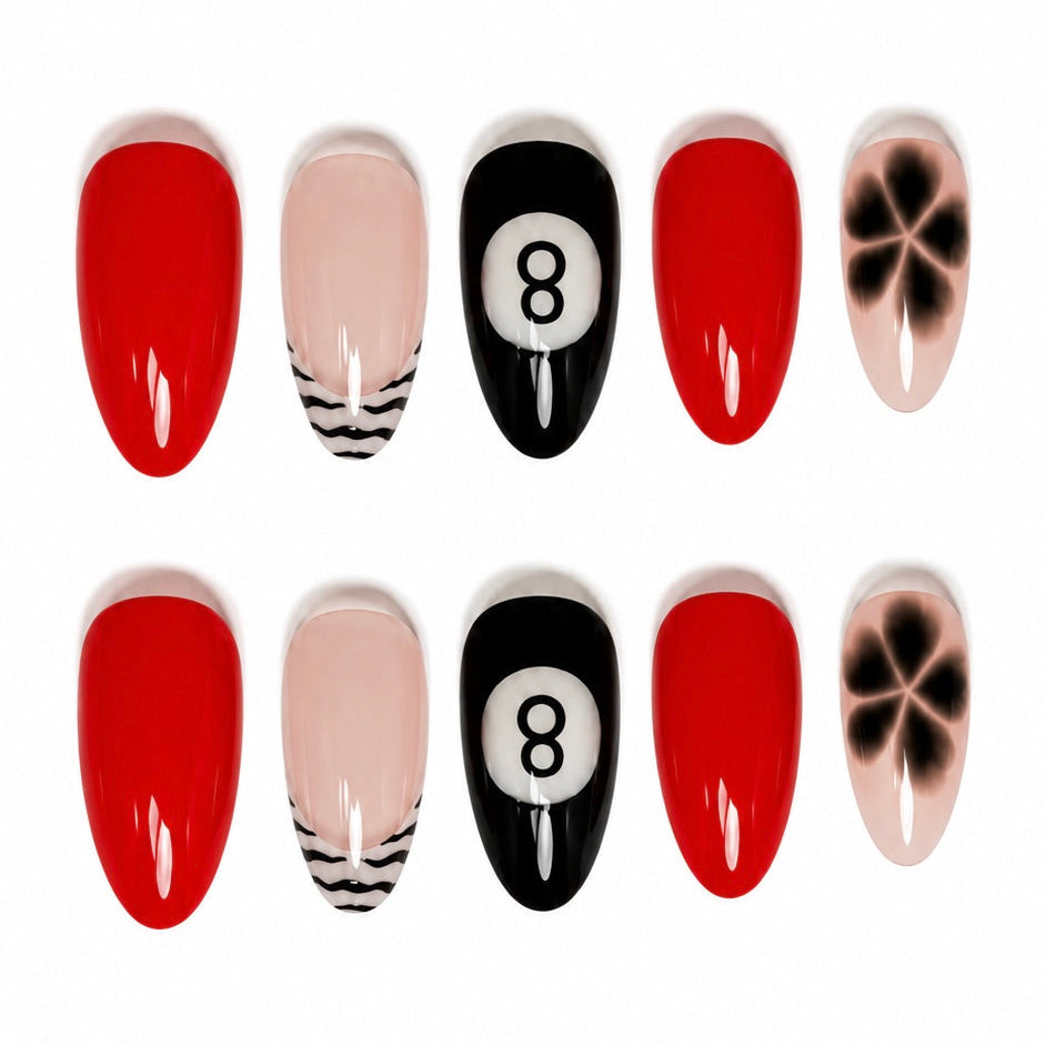 8 Ball Babe Nails